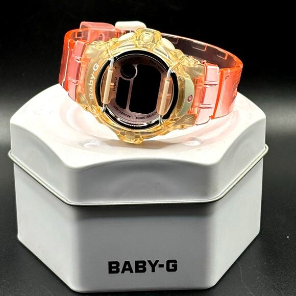 Casio Baby-G BG169R-4 Pink Clear Digital Shock Resistant 200M Women’s Watch main image 5